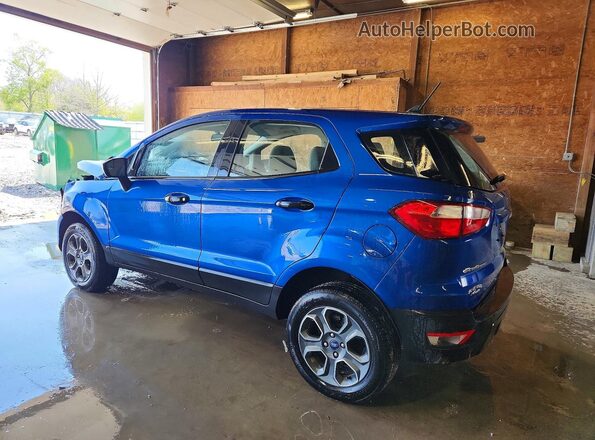 MAJ6S3FL1LC383012 2020 FORD ECOSPORT Синий Задняя левая четверть