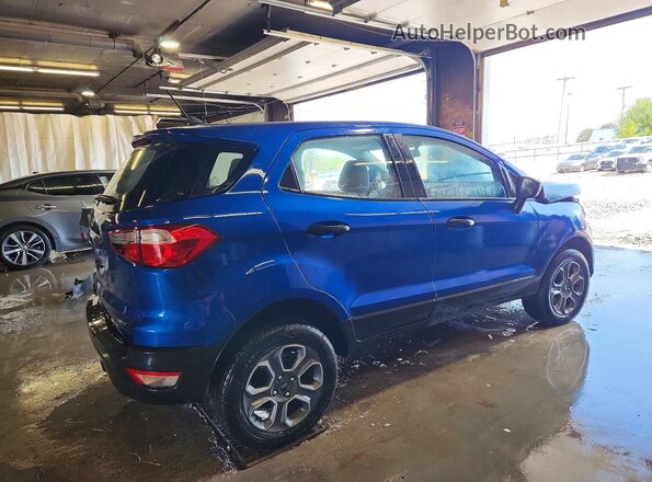 MAJ6S3FL1LC383012 2020 FORD ECOSPORT Синий Задняя правая четверть