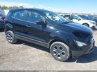 2020 Ford Ecosport S Black vin: MAJ6S3FL3LC350691