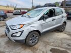 2020 Ford Ecosport S Silver vin: MAJ6S3FL3LC386560