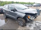 2021 Ford Ecosport S Blue vin: MAJ6S3FL4MC396113