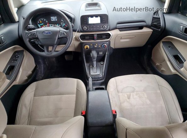 MAJ6S3FL4MC456293 2021 FORD ECOSPORT Gray Widok deski rozdzielczej