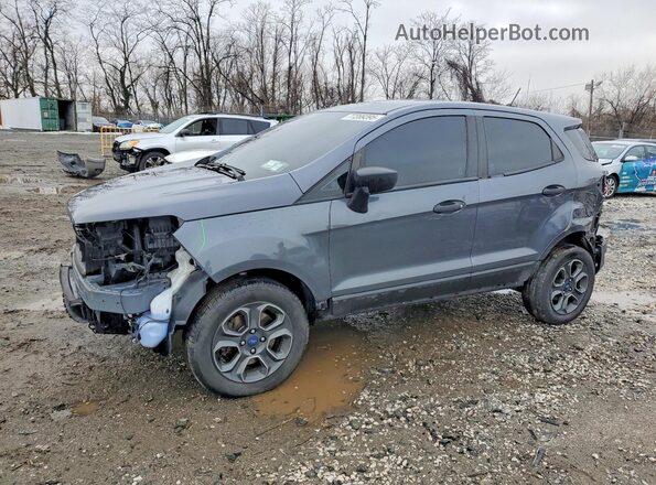 MAJ6S3FL4MC456293 2021 FORD ECOSPORT Gray Przód lewy