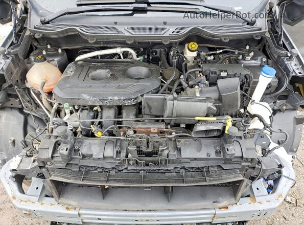 MAJ6S3FL4MC456293 2021 FORD ECOSPORT Gray Widok wnętrza z tyłu