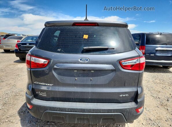 MAJ6S3FL5LC390755 2020 FORD ECOSPORT Gray Vista trasera