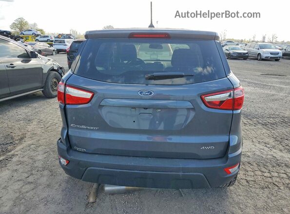 MAJ6S3FL6KC286256 2019 FORD ECOSPORT Black Widok z tyłu