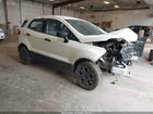 2021 Ford Ecosport S White vin: MAJ6S3FL6MC401585