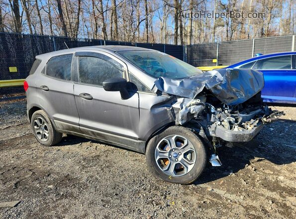 MAJ6S3FLXLC353474 2020 FORD ECOSPORT Gray Przód prawy