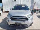 2020 Ford Ecosport Se Silver vin: MAJ6S3GL0LC326119