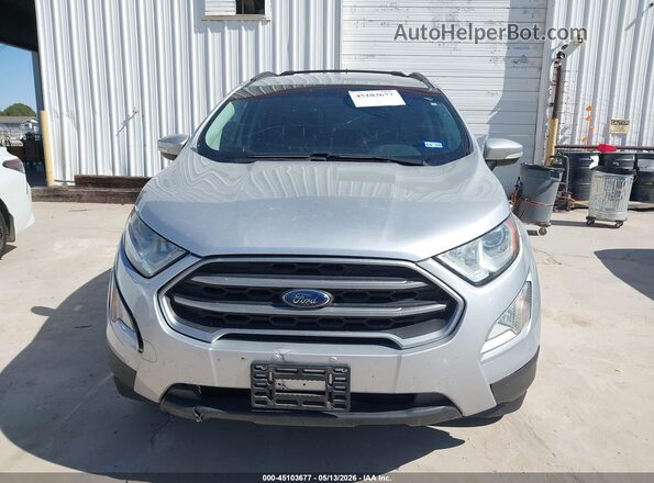 MAJ6S3GL0LC326119 2020 FORD ECOSPORT Silver ხელსაწყოთა პანელის ხედი