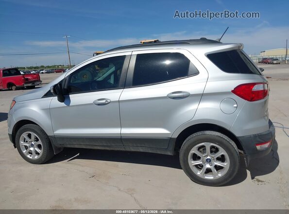 MAJ6S3GL0LC326119 2020 FORD ECOSPORT Silver სალონის 360-გრადუსიანი ხედი