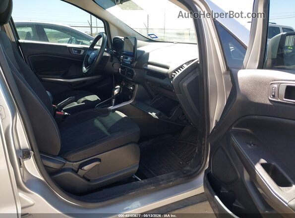 MAJ6S3GL0LC326119 2020 FORD ECOSPORT Silver წინა სალონის ხედი