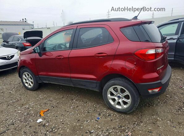 MAJ6S3GL0LC346919 2020 FORD ECOSPORT Red Trasero izquierdo