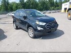 2020 Ford Ecosport Se Black vin: MAJ6S3GL0LC365633