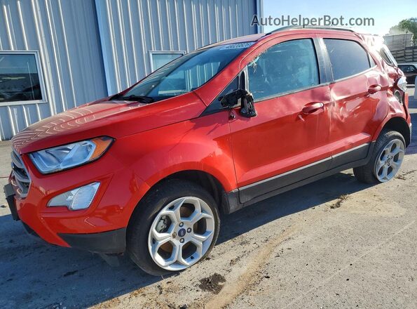 MAJ6S3GL0NC469915 2022 FORD ECOSPORT Красный Передняя левая четверть