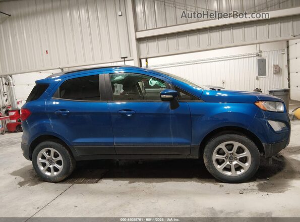 MAJ6S3GL1KC293453 2019 FORD ECOSPORT Blue Vista interior trasera