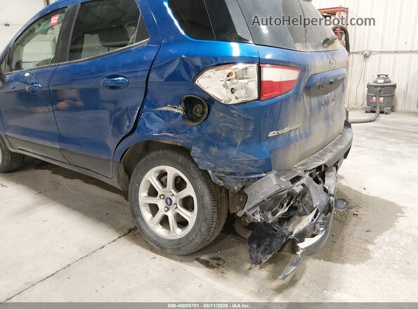 MAJ6S3GL1KC293453 2019 FORD ECOSPORT Blue Vista frontal