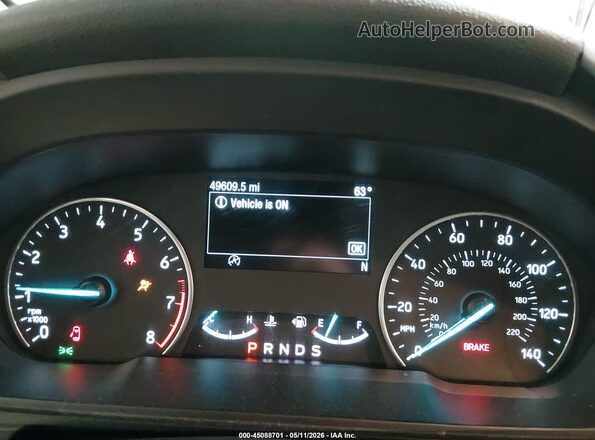 MAJ6S3GL1KC293453 2019 FORD ECOSPORT Blue Vista de los asientos traseros