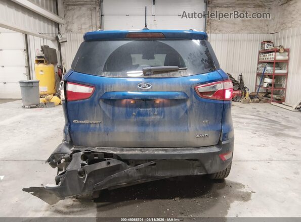 MAJ6S3GL1KC293453 2019 FORD ECOSPORT Blue 