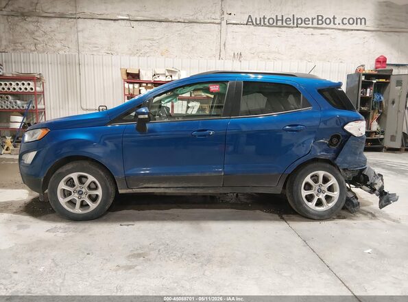 MAJ6S3GL1KC293453 2019 FORD ECOSPORT Blue Vista interior de 360 grados