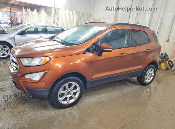 MAJ6S3GL1LC349893 2020 FORD ECOSPORT Brown Vista tres cuartos delantera izquierda