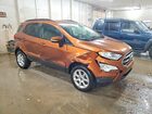 2020 Ford Ecosport Se Brown vin: MAJ6S3GL1LC349893
