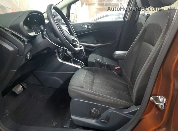 MAJ6S3GL1LC349893 2020 FORD ECOSPORT Brown Vista interior delantera