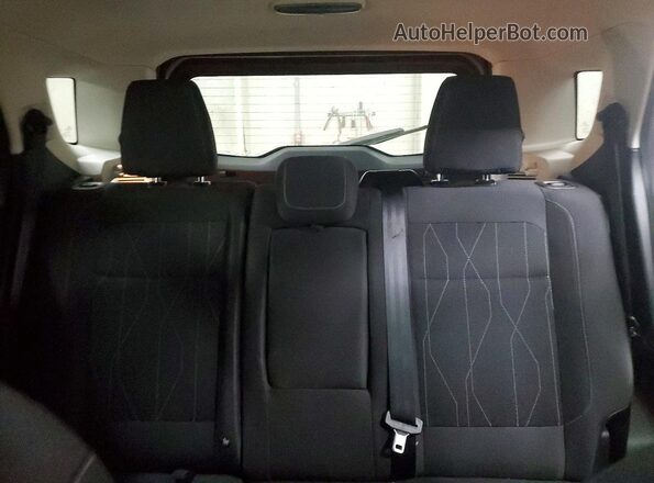 MAJ6S3GL1LC349893 2020 FORD ECOSPORT Brown Vista de los asientos traseros