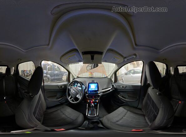 MAJ6S3GL1LC349893 2020 FORD ECOSPORT Brown Vista interior de 360 grados