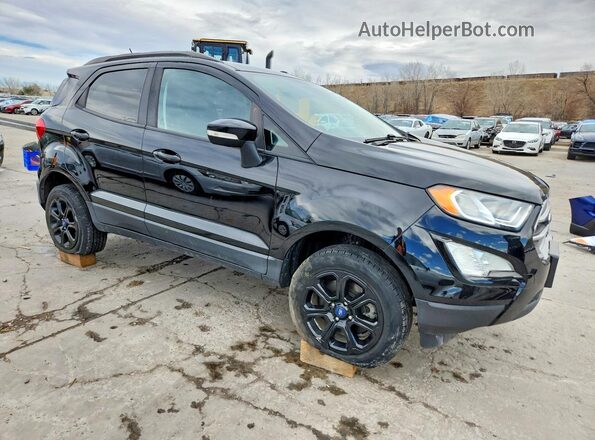 MAJ6S3GL2LC349689 2020 FORD ECOSPORT Black Przód prawy
