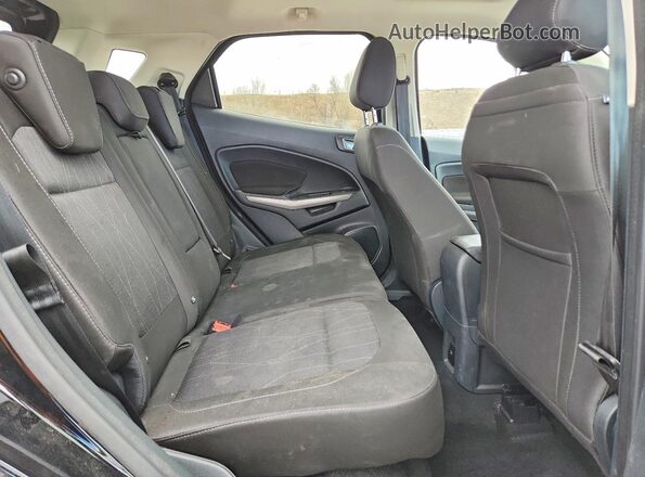 MAJ6S3GL2LC349689 2020 FORD ECOSPORT Black Widok wnętrza z tyłu