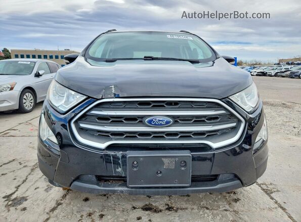 MAJ6S3GL2LC349689 2020 FORD ECOSPORT Black Widok z przodu