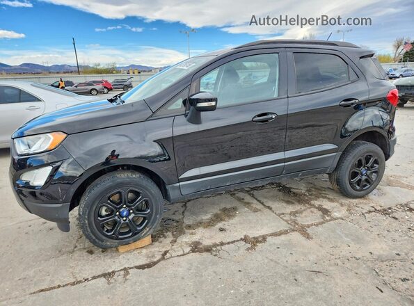 MAJ6S3GL2LC349689 2020 FORD ECOSPORT Black Przód lewy
