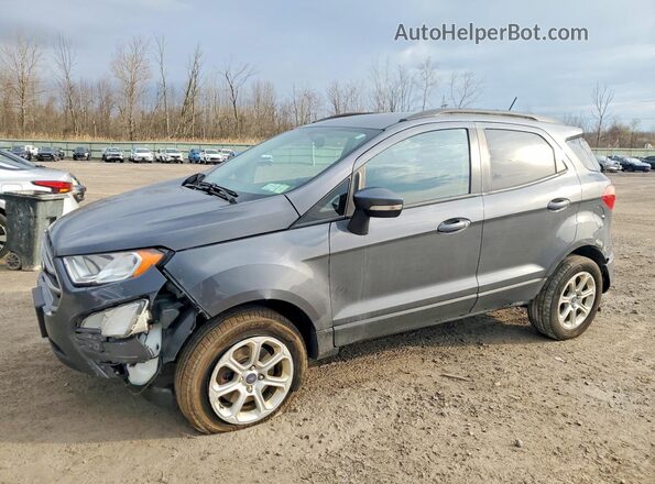 MAJ6S3GL2NC464456 2022 FORD ECOSPORT Серый Передняя левая четверть