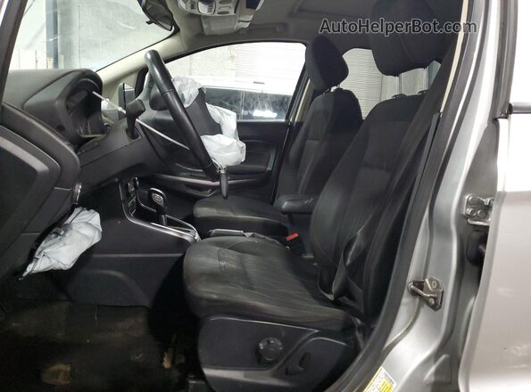 MAJ6S3GL3KC264696 2019 FORD ECOSPORT Silver Вид салону спереду