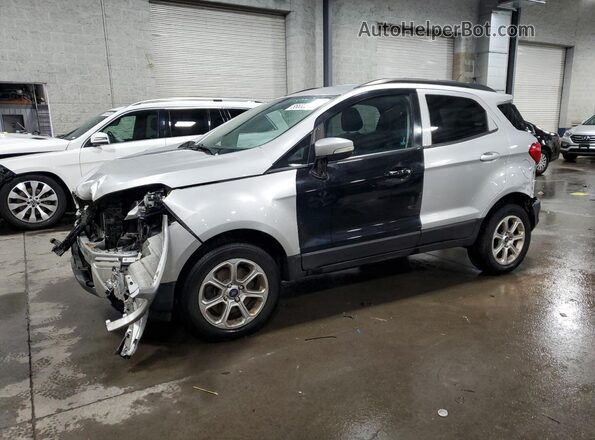 MAJ6S3GL3KC264696 2019 FORD ECOSPORT Silver Передня ліва чверть