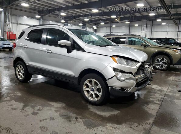 MAJ6S3GL3KC264696 2019 FORD ECOSPORT Silver Передня права чверть