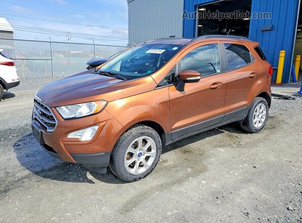MAJ6S3GL3KC290019 2019 FORD ECOSPORT Orange Front left