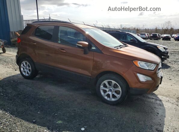 MAJ6S3GL3KC290019 2019 FORD ECOSPORT Orange Front right