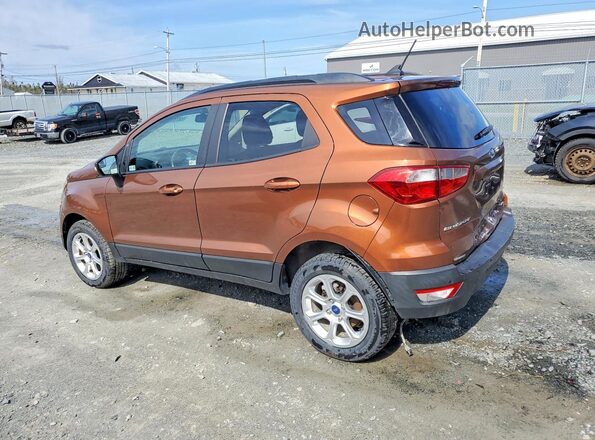 MAJ6S3GL3KC290019 2019 FORD ECOSPORT Orange Rear left