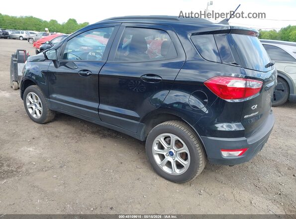 MAJ6S3GL3LC337485 2020 FORD ECOSPORT Black უკანა მარცხენა