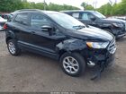 2020 Ford Ecosport Se Black vin: MAJ6S3GL3LC337485