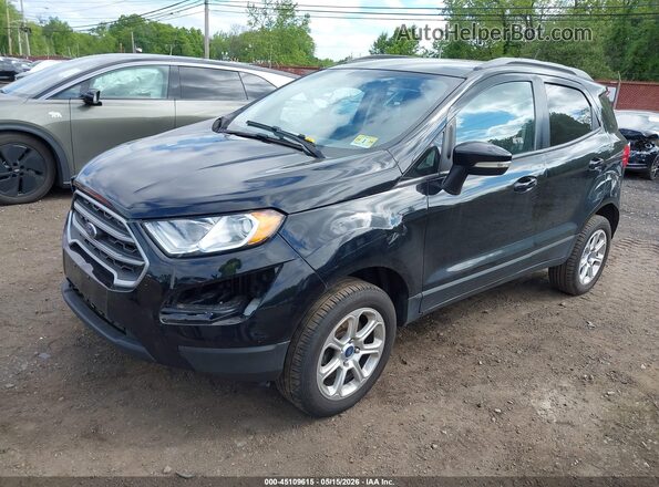 MAJ6S3GL3LC337485 2020 FORD ECOSPORT Black წინა მარცხენა ხედი სამი მეოთხედიდან