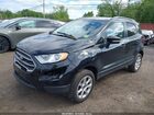 2020 Ford Ecosport Se Black vin: MAJ6S3GL3LC337485
