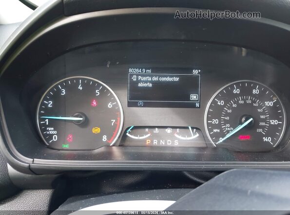MAJ6S3GL3LC337485 2020 FORD ECOSPORT Black უკანა სავარძლების ხედი