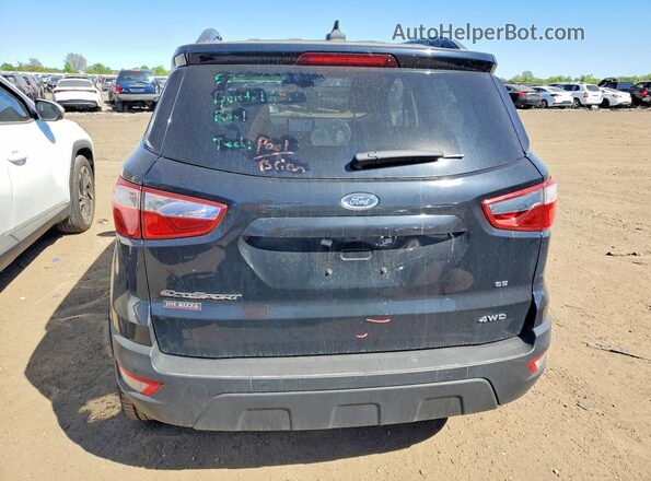 MAJ6S3GL3LC370664 2020 FORD ECOSPORT Black Vista trasera