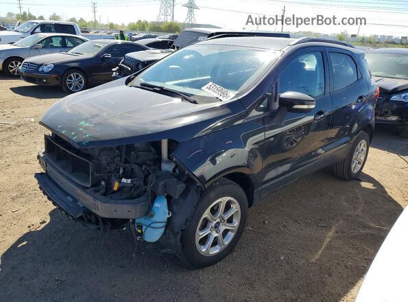 MAJ6S3GL3LC370664 2020 FORD ECOSPORT Black Vista tres cuartos delantera izquierda