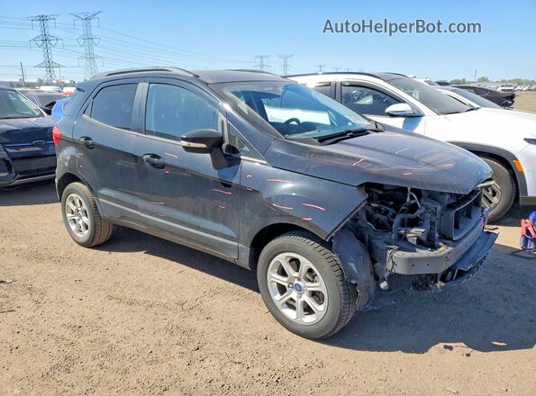 MAJ6S3GL3LC370664 2020 FORD ECOSPORT Black Delantero derecho