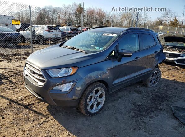 MAJ6S3GL3NC462814 2022 FORD ECOSPORT Gray Przód lewy