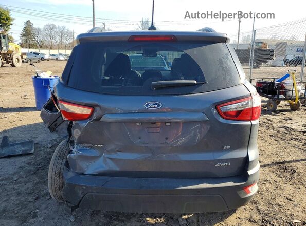 MAJ6S3GL3NC462814 2022 FORD ECOSPORT Gray Widok z tyłu